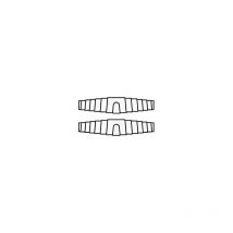 Satz mit 2 Federn 6/11 - Felco