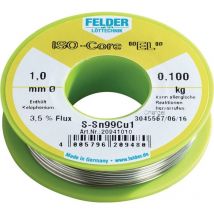 Lötdraht ISO-Core el 1 mm 250 g S-Sn99Cu1 - Felder