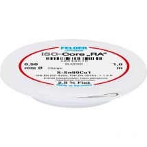 Felder ISO-Core 'ra' Sn99Cu1 Lötzinn, bleifrei Spule Sn99,3Cu0,7 0.5 mm