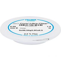 Felder ISO-Core 'Ultra Clear' SAC305 Lötzinn Spule Sn96,5Ag3Cu0,5 0.5 mm