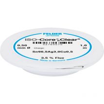 Felder ISO-Core 'Clear' SAC305 Lötzinn Spule Sn96,5Ag3Cu0,5 0.5 mm