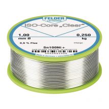 Fil à souder ISO-Core Clear 1mm 250g Sn100Ni+ champs