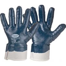 FP – FULLSTAR Nitrilhandschuhe Größe 10 – 12 Stück – Abriebfest, Öl- und Fettbeständig, 100% Baumwolle, Blau