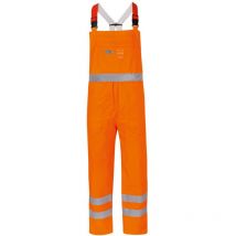 Warn- & Schnittschutz-Latzhose platane 22782 Gr. 64 orange - Feldtmann