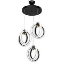 Tezeta - Felicia suspension trois points lumineux led cercles ASZ1593