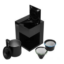 Kaffeemaschine De Precision Fellow Aiden - 10-tassen-thermokaraffe, Integrierte Brühgruppe De Guide, Programmierung, Abnehmbarer Wassertank De, 
