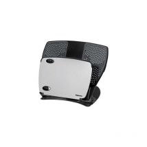 Fellowes - Notebookständer Professional Series höhenverstellbar 4 usb Ports Metall schwarz/silber