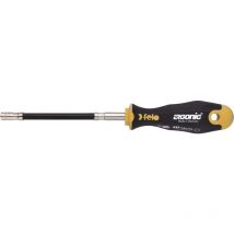 Destornillador portapuntas ergonic con varilla flexible 1/4' Felo 42963540