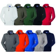 Felpa perth 1/2 zip colore grigio taglia l