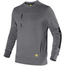 Felpa da Lavoro Diadora Crew Steel Grey, misura: s Grigio