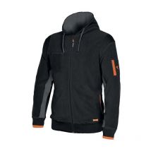 Issaline 04807-060 Sweat Polaire de travail Ortigara Noir l