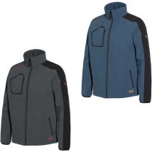 Felpa da lavoro softshell Industrial Starter Issa Kind 04508B zip lunga - xxl - Grigio