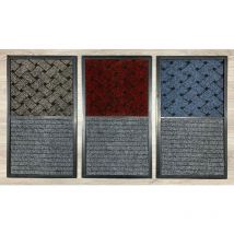 Felpudo desinfectante 70X40CM rectangular moq+gom goma surt