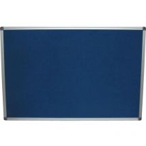 Offis Felt Notice Board 1200X900MM Blue Aluminium Trim