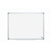 Bi-Office Eath-It Magnetic Enamel Whiteboad Aluminium Fame 900x600mm