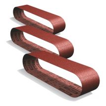 Schleifbänder 120 x 1500 mm - Korn 80 - Packung mit 10 Stück - 3239924 - Femi