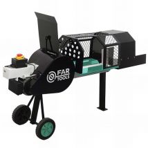 Fartools - Fendeuse de bûches électrique horizontale FBH7T 7 Tonnes - 1 050 w 230 v - 182037