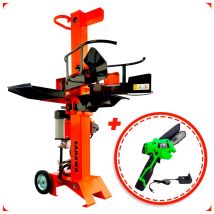 Fendeuse électrique Sakawa AS8T + Mini tronçonneuse à batterie en cadeau