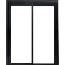 Fenetre Coulissante Alu Gris Ral 7016 2 Vantaux H105 x L120