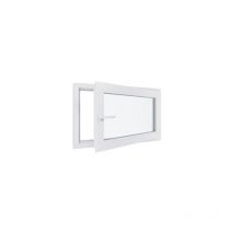 Fenêtre pvc - Triple vitrage - Tirant Droite - Blanc - LxH : 1100x600 mm