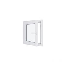 Fenêtre pvc - Triple vitrage - Tirant Gauche - Blanc - LxH : 600x700 mm