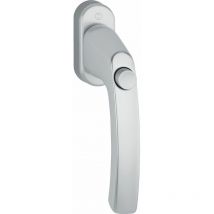 Hoppe - Fenstergriff Liège - Druckknopf, Vierkant 7 X 43 Mm, Alu Silber Eloxiert