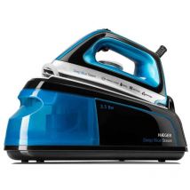 Haeger - centre de repassage 2200 w bleu profond