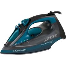 Fer A Repasser - Russell Hobbs - Colour Control Pro Iron - 2400 W - Noir / Bleu
