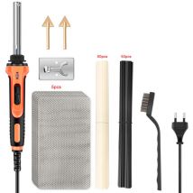 Lifcausal - Fer à souder électrique en plastique 100 w, outil de repassage du cuir pour pare-chocs, station de réparation de kayak, outil de