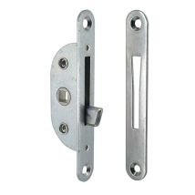 Loquet encastrable avec pêne et gâche pour fenêtre, axe 17mm, carré 7mm, A-G0109-00-0-1 Ferco By Thirard