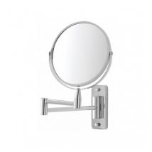 Feridras - Miroir mural chromé d:17cm