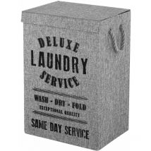 Panier à linge de couleur grise Feridras 619004 Gris