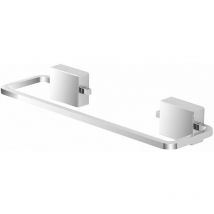 Feridras - Toallero Terciopelo 30 cm Acero Cromado Adhesivo-Tornillos 015108