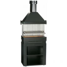 Escalor - Barbecue inox es patio charbon de bois