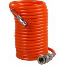 ATA1026 Tuyau spiral 5m + raccord - Ferm