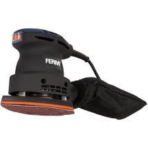 Psm1013 Levigatrice Palmare, 220w. Include Sacchetto Raccolta Polvere, Custodia E 10 Carte Abrasive (g80 & G120) - Ferm