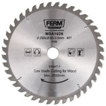 Sägeblatt 250x30/16 40Z tct für TSM1033