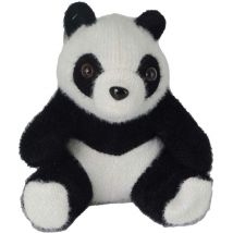 Fermaporta de tela panda 20x18x20 cm