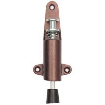 Fermaporte a pedale in alluminio bronzato cm 15 arresto fermaporta per porte