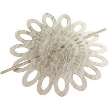 Fermatenda spilla 17.5 cm Bianco