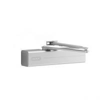 Ferme-porte en applique DC140 F2/4 bras compas - argent - VACHETTE
