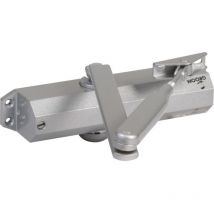 Groom - Ferme porte argent gr010 bras reglable std 2