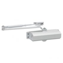 Ferme-porte automatique hydraulique force 4, blanc