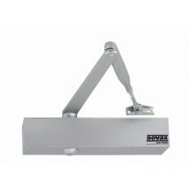 Sevax - Ferme-porte en applique ESV7181 F2-6 bras réglable compas - argent