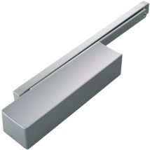 Bricard - Ferme-porte série 670 force 2-5 bras à glissière finition argent 6720017