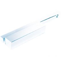 Dorma - Ferme-porte TS93 B25 sans bras Blanc - Force 2 à 5 - côté paumelle - 43080011