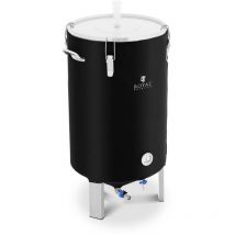 Fermenter Edelstahl Fermentierkessel Gärkessel mit Isoliermantel 70 l 0 - 40 °c