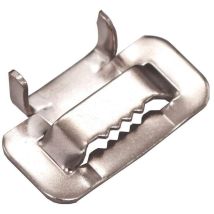 Fermeture de la bande de serrage 9,5 mm V2A – Collier de serrage – Diamètre de serrage mini, Matières, Diamètre de serrage max, Quantité par pack