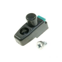 Fermeture de porte complete noire pour refrigerateur Dometic