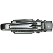 Schließen der Bordwand mit Riegel